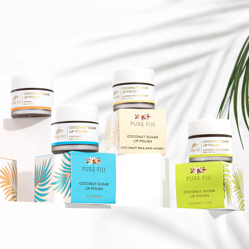 Pure Fiji Coconut Sugar Lip Polish (20ml)