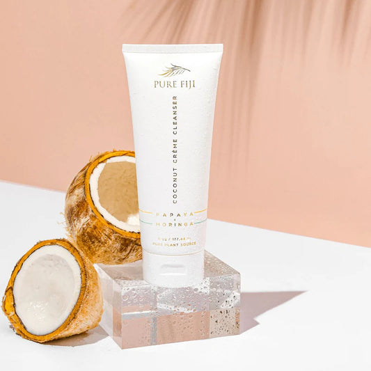 Pure Fiji Coconut Exfoliating Scrub with Papaya and Pineapple Enzyme (120ml)