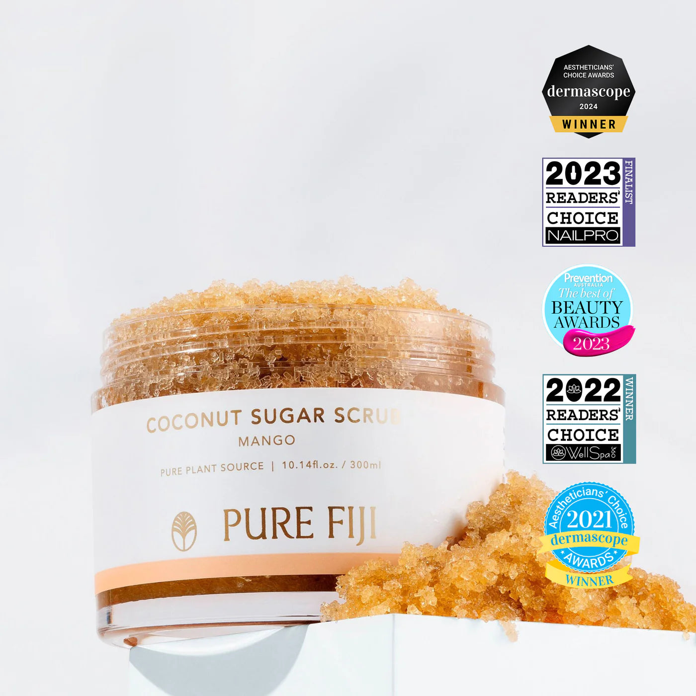 Pure Fiji Coconut Sugar Scrub (300ml)