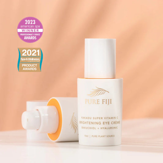 Pure Fiji Kakadu Super Vitamin C Brightening Eye Creme with Bakuchiol + Hyaluronic (15ml)
